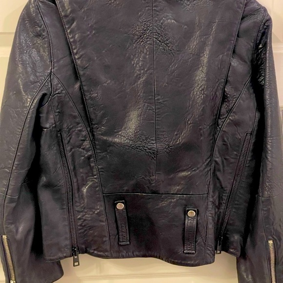 Stunning Zadig & Voltair Black Leather Jacket! Lamb skin - Picture 10 of 15
